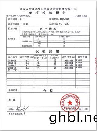 碎片(pian)狀(zhuang)態(tai)檢(jian)驗(yan)報(bao)告